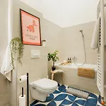 Artful 3br By Danube River & Market Hall Lägenhet *