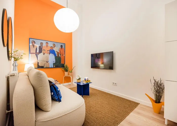 Apartmán Artful 3br By Danube River & Market Hall